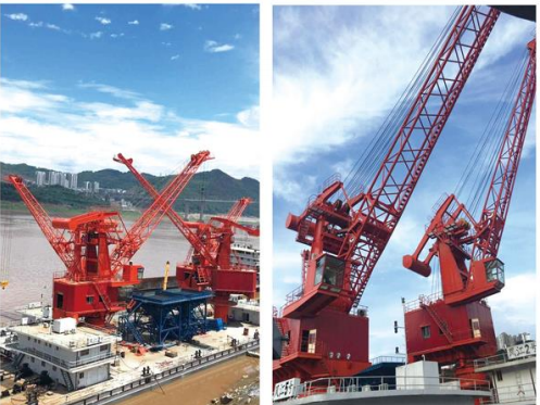 湖南长沙船用机械厂家浅谈船吊和浮吊区别